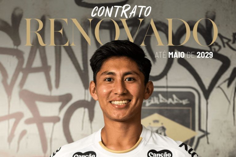 Santos FC renova contrato com meia-atacante Miguelito até maio de 2029