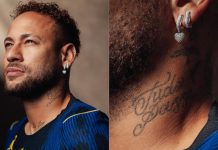 Neymar, jogador do Santos FC, vê Brasil ‘pronto para Copa’ e foca em tatuagem