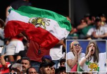 Torcedores do Irã exibem bandeira política ‘proibida’ pela Fifa nos EUA
