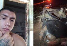 Jovem fica preso por cinto de segurança e morre após queda de veículo em uma vala