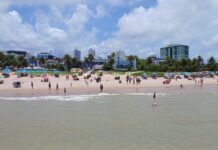 Sudema aponta quatro trechos impróprios para banho no litoral da Paraíba; veja praias afetadas