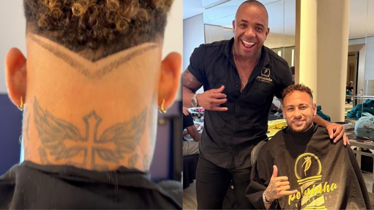 Fora do jogo, Neymar aproveita recuperação para mudar o visual e corta o cabelo