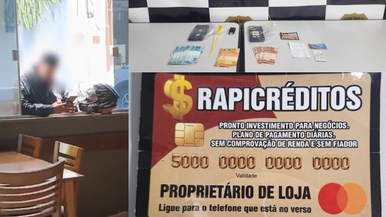 Vítima perde R$ 700 mil e suspeito de agiotagem é preso durante cobrança com ameaças