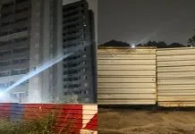 Criminosos fazem porteiro refém e roubam equipamentos de obra