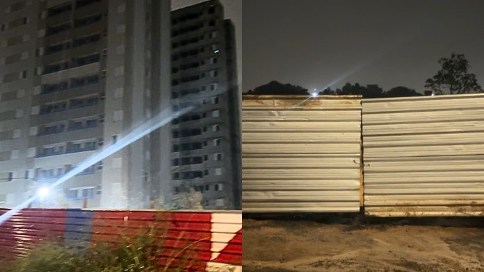 Criminosos fazem porteiro refém e roubam equipamentos de obra Criminosos fazem porteiro refém e roubam equipamentos de obra