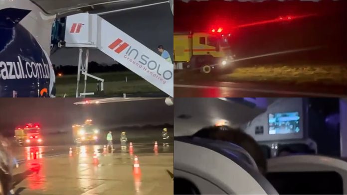 Voo para Campinas faz pouso de emergência após suspeita de fogo em aeronave Voo para Campinas faz pouso de emergência após suspeita de fogo em aeronave