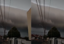 VÍDEO: Nuvem gigante assusta moradores de Ribeirão Preto