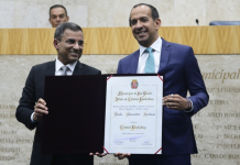 Paulo Alexandre Barbosa recebe título de Cidadão Paulistano