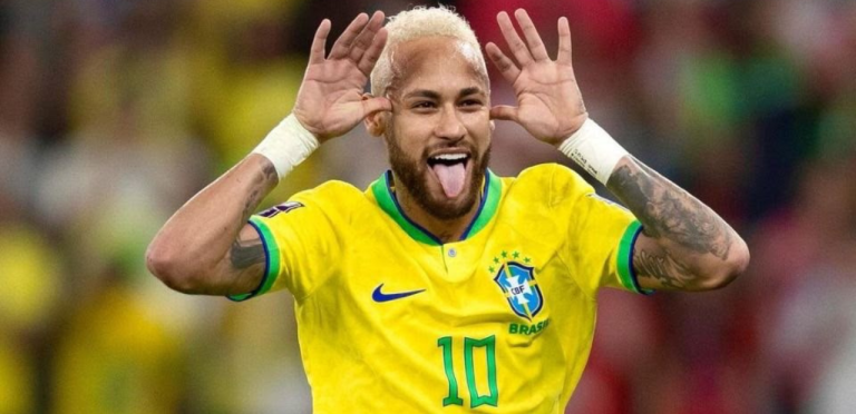 Neymar reencontra sua maior vítima pela Seleção Brasileira