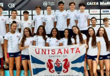 Natação Unisanta faz melhor campanha no Brasileiro Juvenil em 11 anos