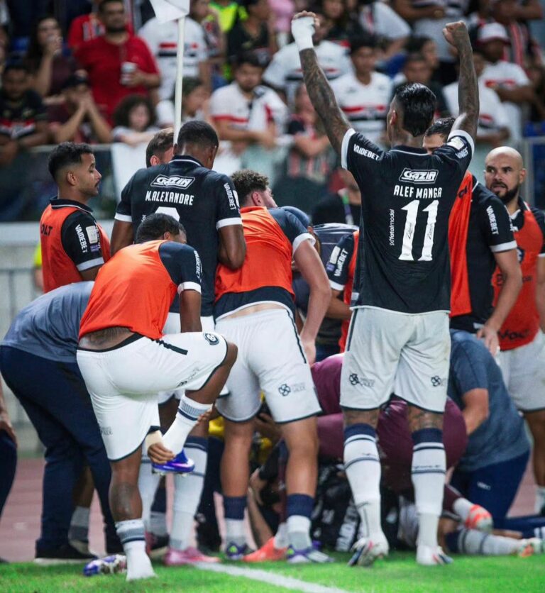 Com gol nos acréscimos, Remo vence São Paulo pelo Brasileirão