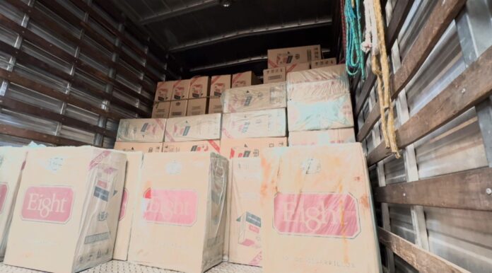 PF prende homem e apreende mais de 100 mil maços de cigarros em operação contra contrabando no Vale