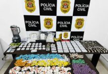 Polícia Civil apreende mais de 2,5 mil porções de drogas em apartamento usado como depósito do tráfico em Pindamonhangaba