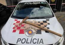 Homem é preso após ameaçar companheira com picareta na zona norte de São José