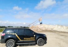 PF faz operação contra mineração ilegal de areia em São José e Caçapava