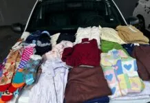Casal é preso após tentar furtar 48 peças de roupa em loja no Centro de São José