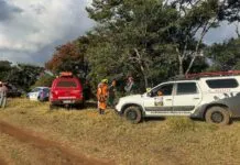 Vídeo mostra momento de queda de paraquedista que morreu em Santo Antônio da Alegria; confira