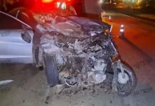 Motociclista é arremessado e morre em acidente na Santos Dumont