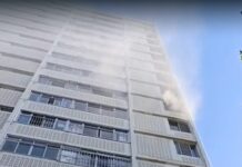 Incêndio em apartamento deixa dois intoxicados por fumaça no Centro de São José