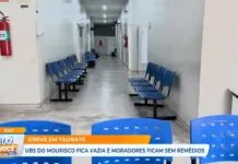 UBS do Mourisco, em Taubaté, fica vazia e moradores ficam sem remédios