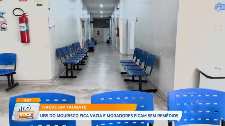 UBS do Mourisco, em Taubaté, fica vazia e moradores ficam sem remédios