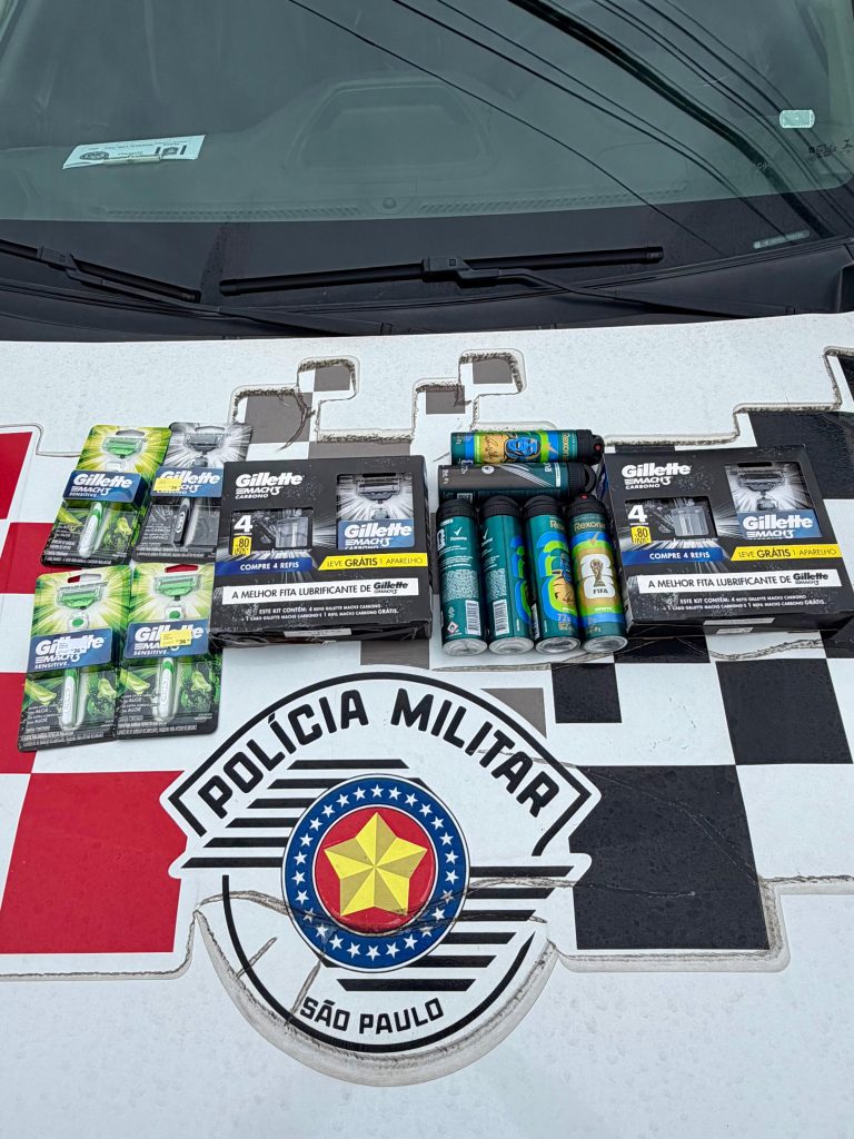 Polícia Militar prende homem por furto a comércio em Jacareí