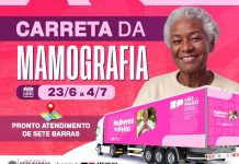 Carreta da Mamografia fará exames gratuitos em Sete Barras