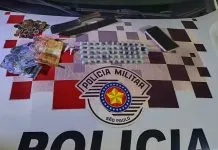 Casal é preso por tráfico de drogas em Guaratinguetá