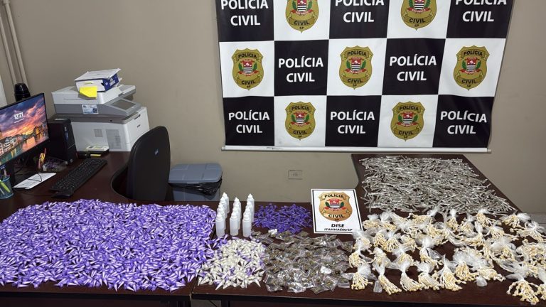 Dois membros de organização criminosa foram presos em flagrante por tráfico de drogas em Mongaguá