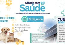 Rio Preto promove ação integrada de Saúde neste sábado, 27 de junho