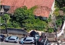Viatura da Polícia Militar se envolve em colisão com múltiplos veículos em João Pessoa