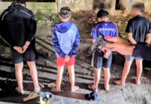 Adolescentes são apreendidos com simulacro de arma de fogo usado para praticar furtos em Cubatão