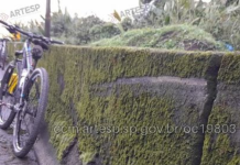 Ciclista morre após perder o controle e colidir com barreira de concreto em rodovia de Santos