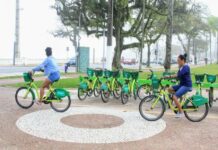 Bike Santos libera uso gratuito nesta quarta-feira