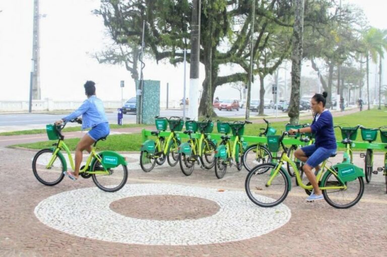 Bike Santos libera uso gratuito nesta quarta-feira