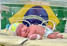 Fofura em campo: recém-nascidos são caracterizados com tema da Copa em hospital da Paraíba