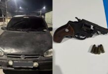 Dupla é presa em flagrante por fugir com carro clonado em Praia Grande