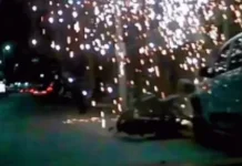 Motorista tem mal súbito, bate em poste e deixa bairro às escuras em Santos; VÍDEO