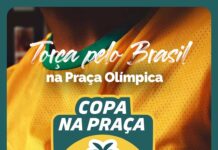 Praça Olímpica recebe telão gigante para transmitir jogos da Copa do Mundo 2026