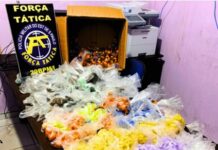 Cerca de 13 kg de drogas são apreendidos em imóvel de Peruíbe; casa possuía rota de fuga