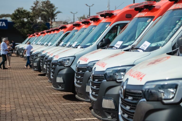Ribeirão Preto recebe 10 novas ambulâncias para reforçar atendimento do SAMU