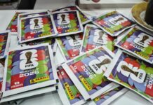 Mercado Municipal é ponto de troca de figurinhas da Copa