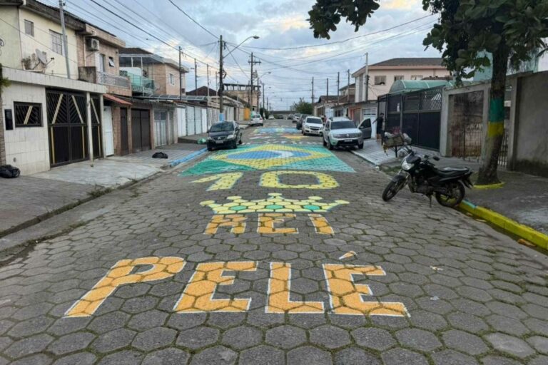 São Vicente libera pintura nas ruas para a Copa do Mundo