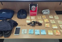 Homem suspeito de liderar facção é preso com arma e R$ 10 mil em Mamanguape