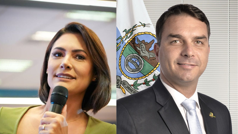 ‘Hoje ninguém me aborrece’, afirma Flávio após críticas de Michelle