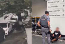 Vítima de roubo de celular leva mordida de suspeito após reagir ao crime