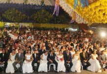 Casamento Coletivo reúne 96 casais nesta sexta-feira (12) n’O Maior São João do Mundo