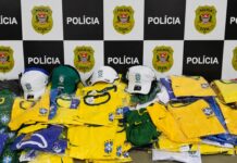 Operação “Jogo Limpo”: Polícia apreende produtos falsificados da Copa do Mundo