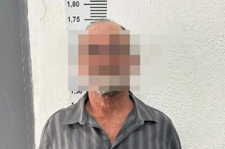 Idoso foragido por assassinato e lesão corporal no Rio Grande do Norte é preso em Cubatão