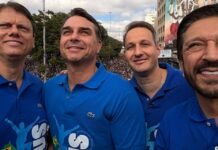 Flávio fala em ‘guerra espiritual’, e Messias cita Lula ao dizer que Marcha para Jesus não é comício
